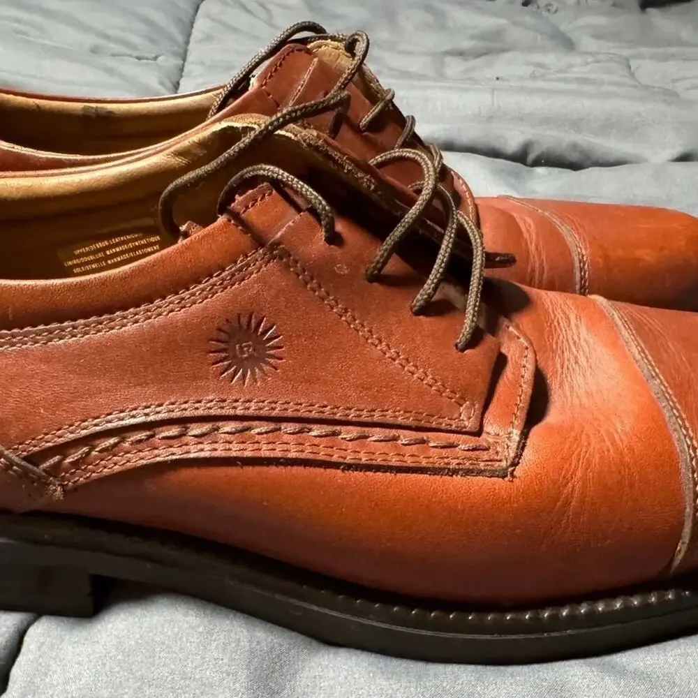 Men's CP Brown Dress shoes Size 9.5M Made in Italy